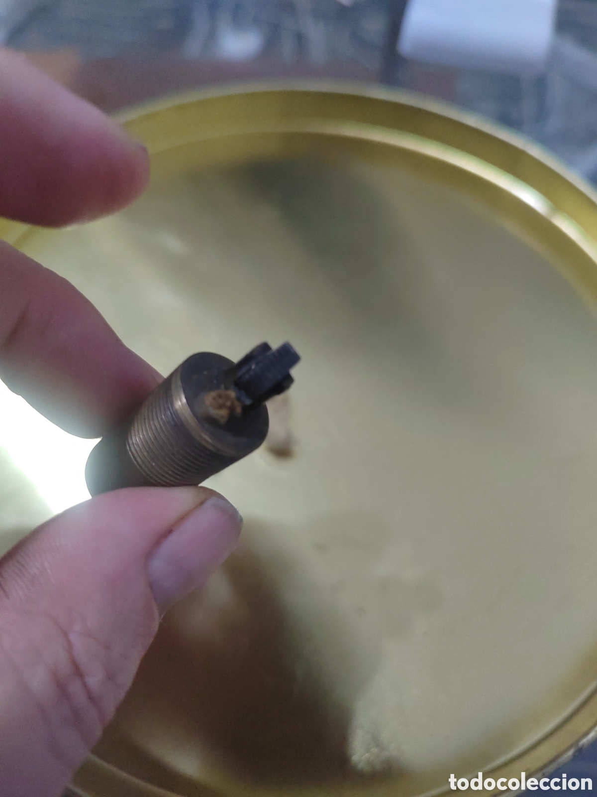 Coleccionismo: Antiguo mechero forma de tornillo - Foto 3