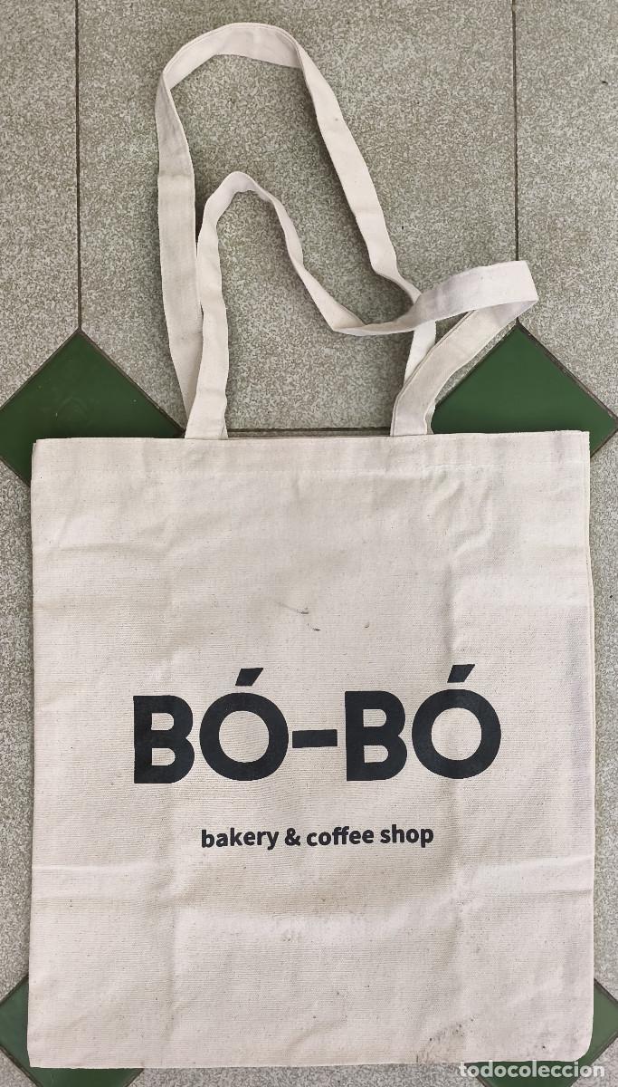 Coleccionismo: BOLSA SACO - PASTELERIA & CAFETERIA B&Oacute;-B&Oacute; ( REUS ) - 42 x 37,5 cm