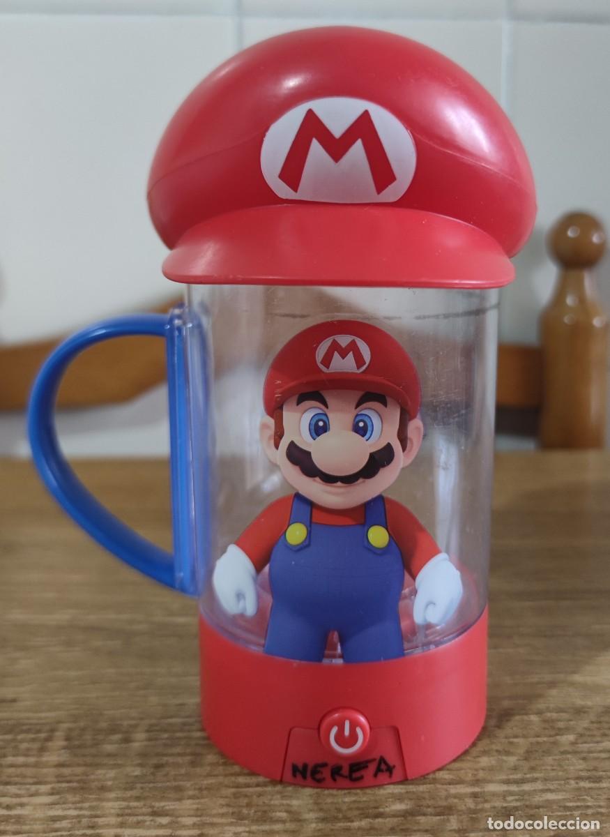 Coleccionismo: Taza batidora Super Mario - Cola Cao