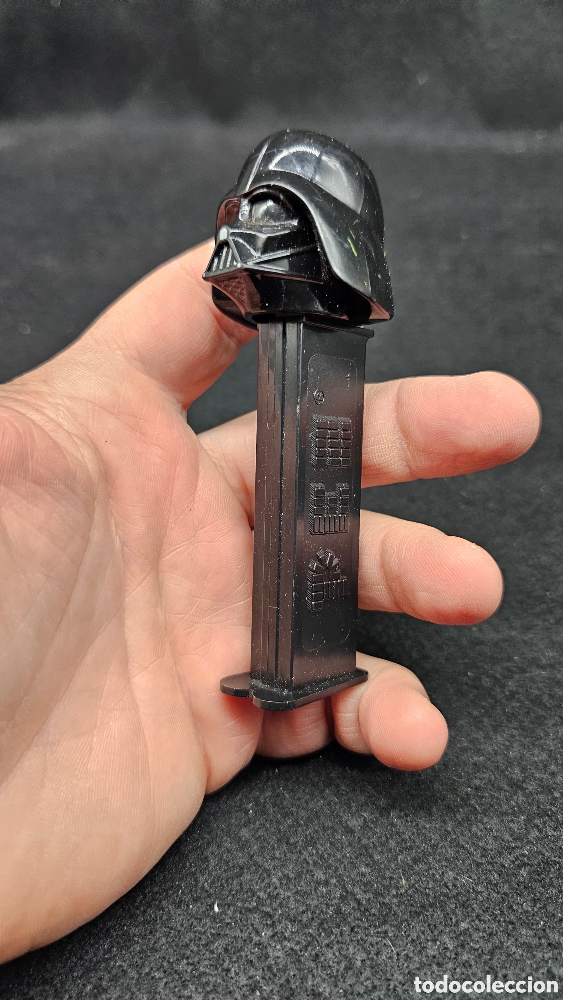 Coleccionismo: dispensador de caramelos PEZ de Darth Vader de Star Wars.
