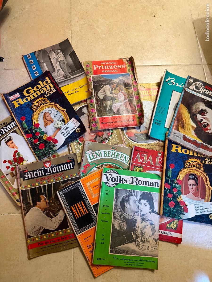 Coleccionismo: Lote de 14 novelas antiguas alemanas