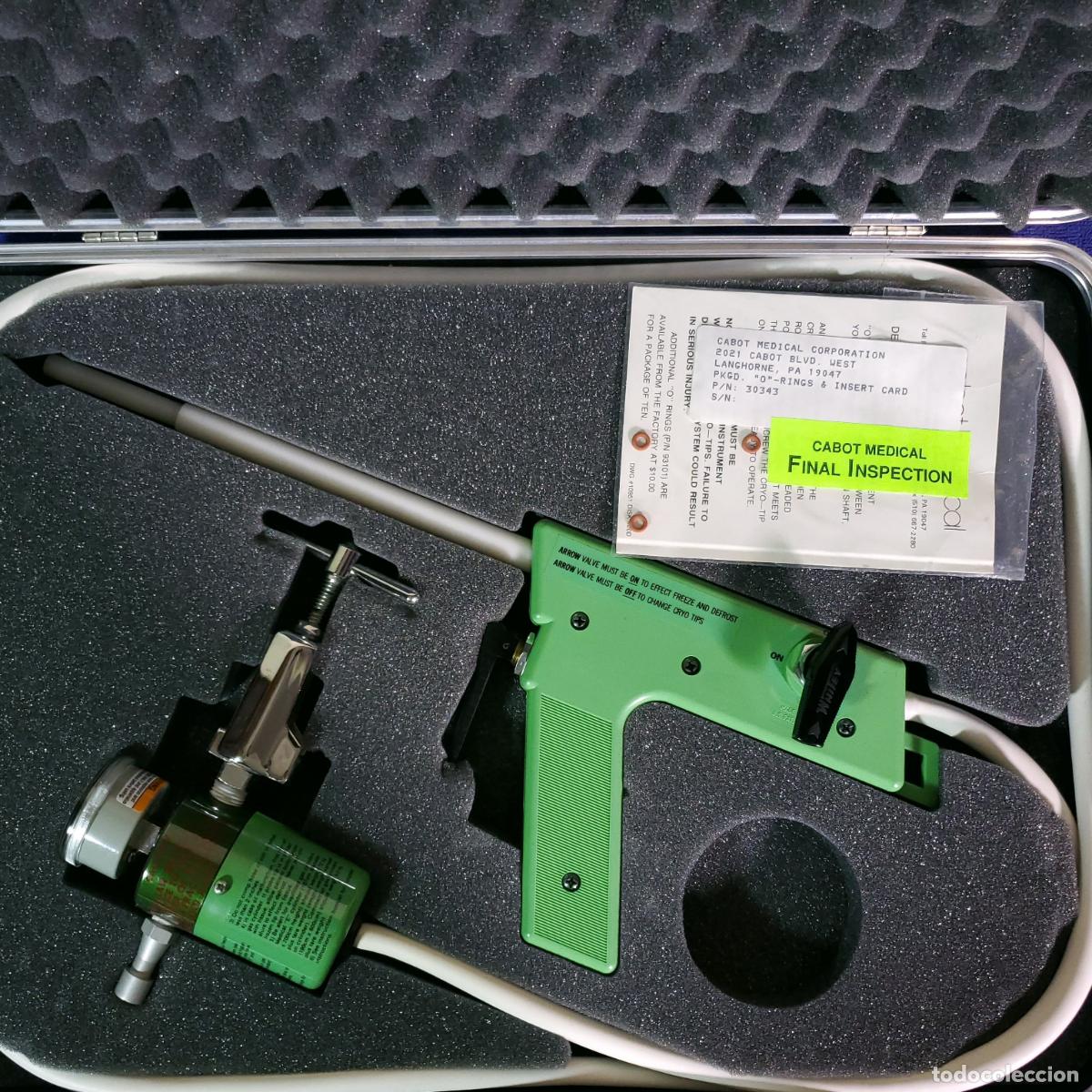 Colecionismo: Equipo Criocirug&iacute;a Oft&aacute;lmica Frigitronics