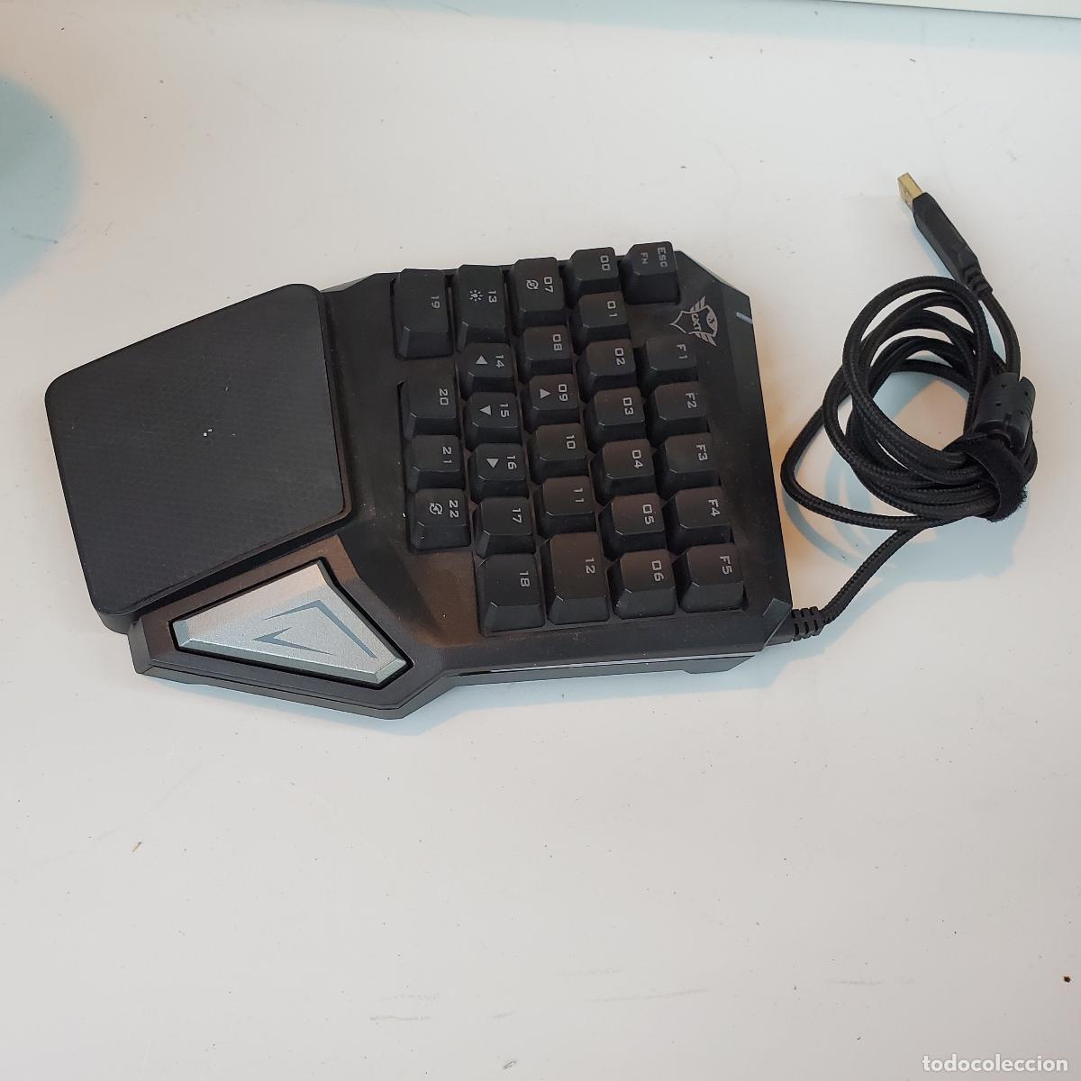 Coleccionismo: Teclado gaming num&eacute;rico Trust GXT USB