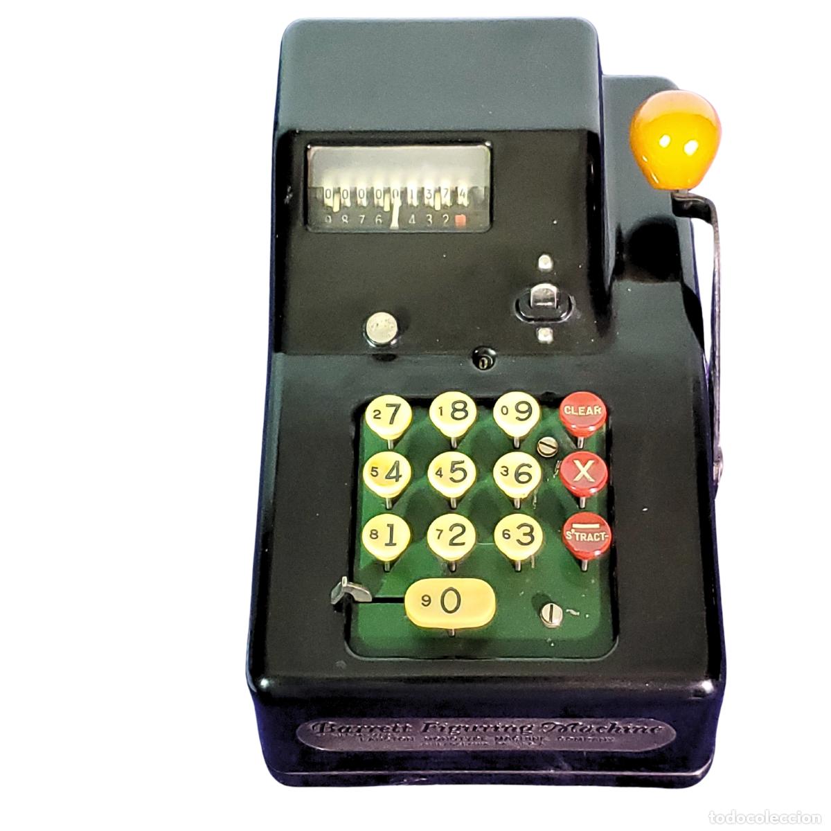 Coleccionismo: Calculadora Barrett Figuring Machine