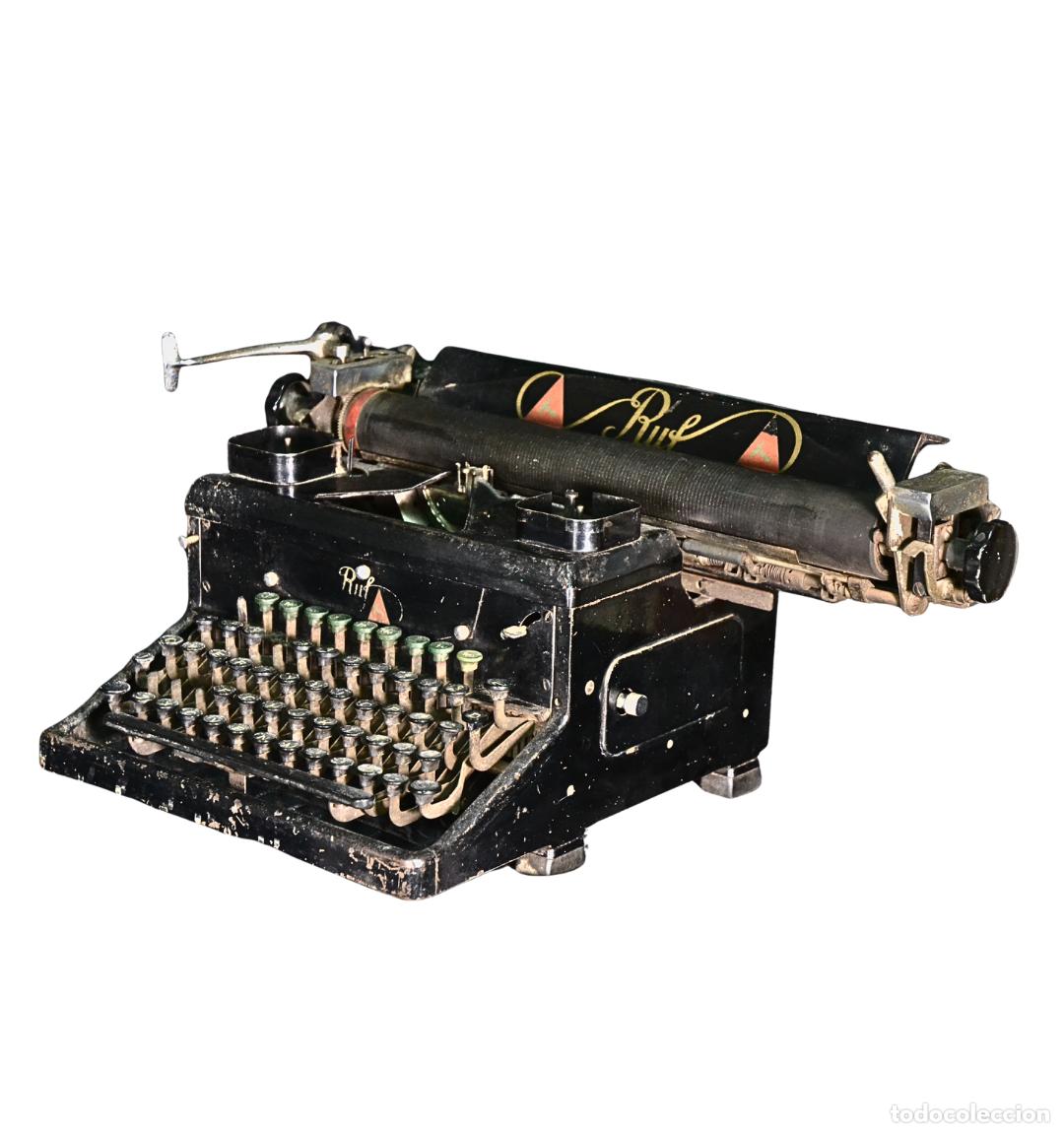 Coleccionismo: M&aacute;quina de escribir Ruf &mdash; Modelo hist&oacute;rico alem&aacute;n, ca. 1920s