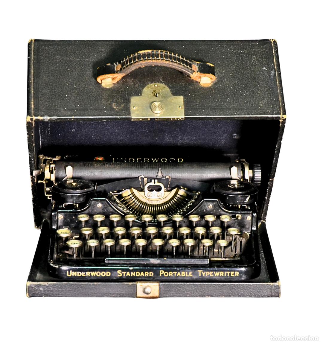Coleccionismo: M&aacute;quina de escribir de sobremesa Underwood &mdash; Modelo grande, ca. 1940s