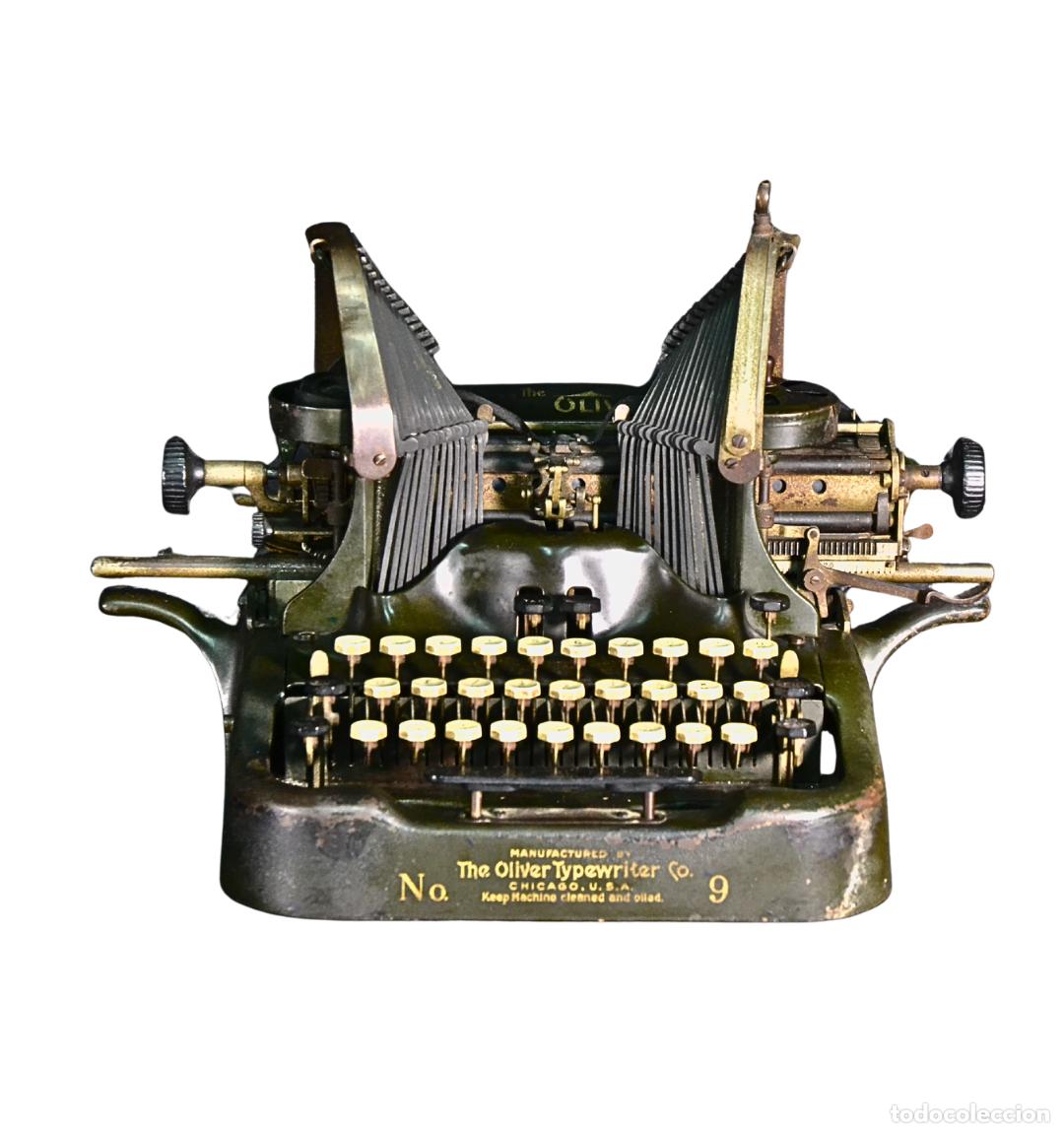 Coleccionismo: M&aacute;quina de escribir The Oliver Typewriter No. 9 &mdash; Chicago, ca. 1910s