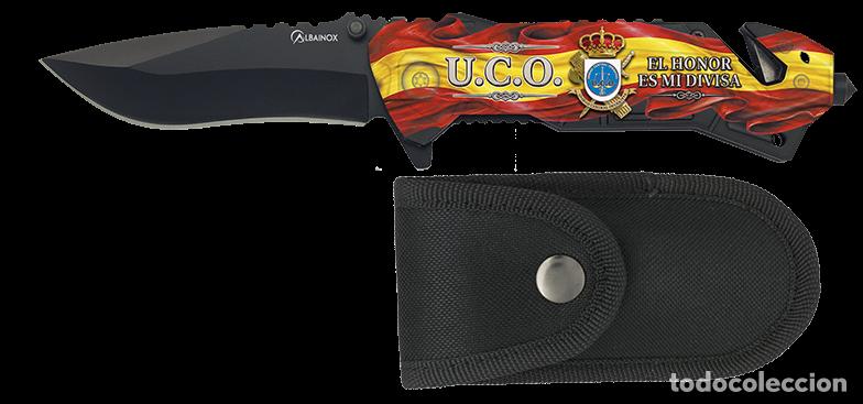 Coleccionismo: Navaja Albainox negra Aluminio U.C.O 25090ID008