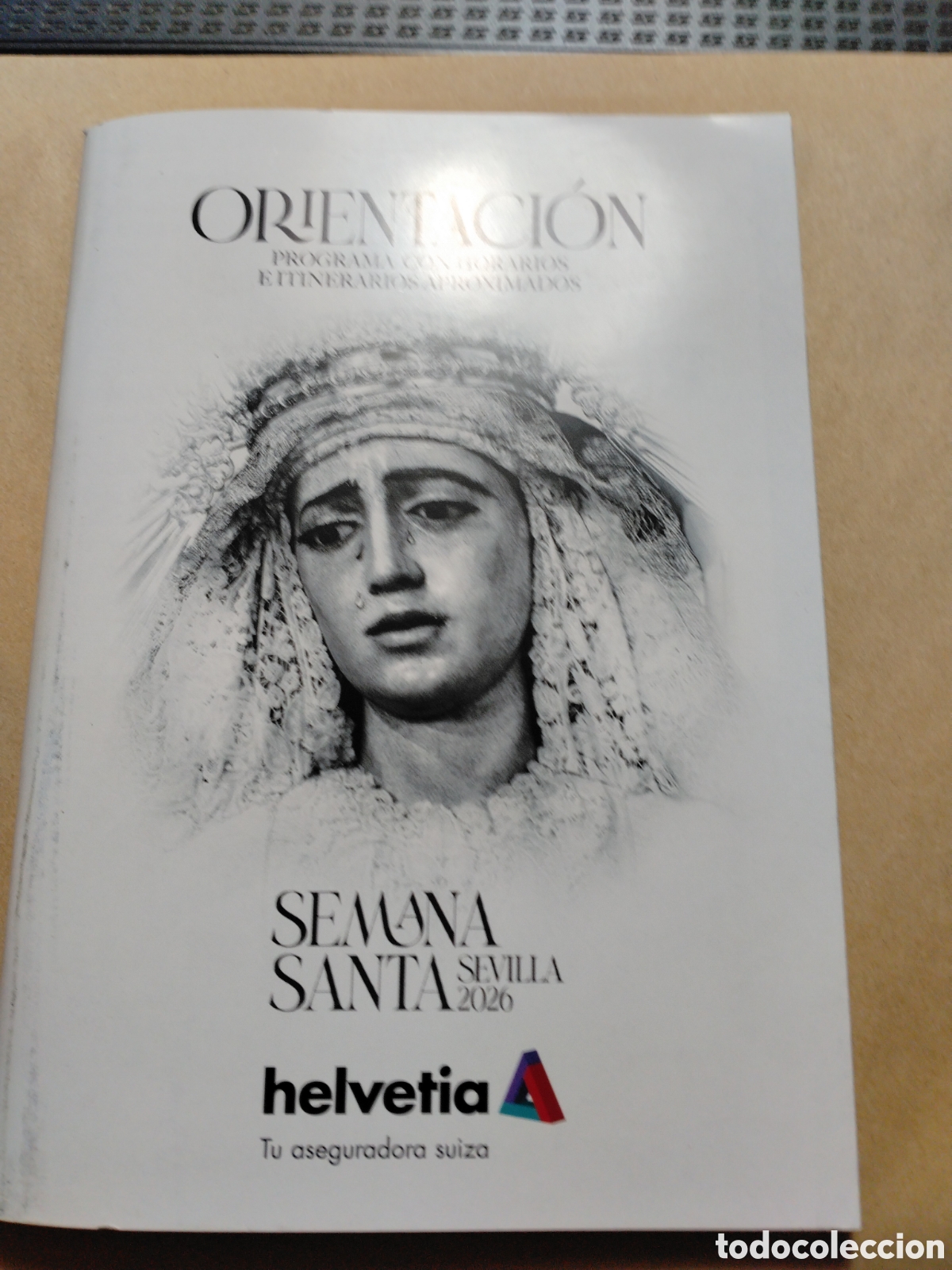 Coleccionismo: SEMANA SANTA SEVILLA 2026 - ITINERARIO - HELVETIA SEGUROS.