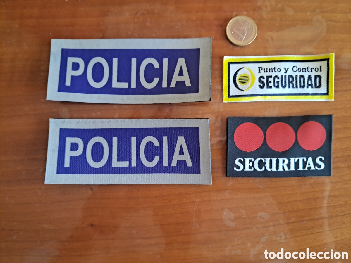 Coleccionismo: Cuatro parches velcro variados
