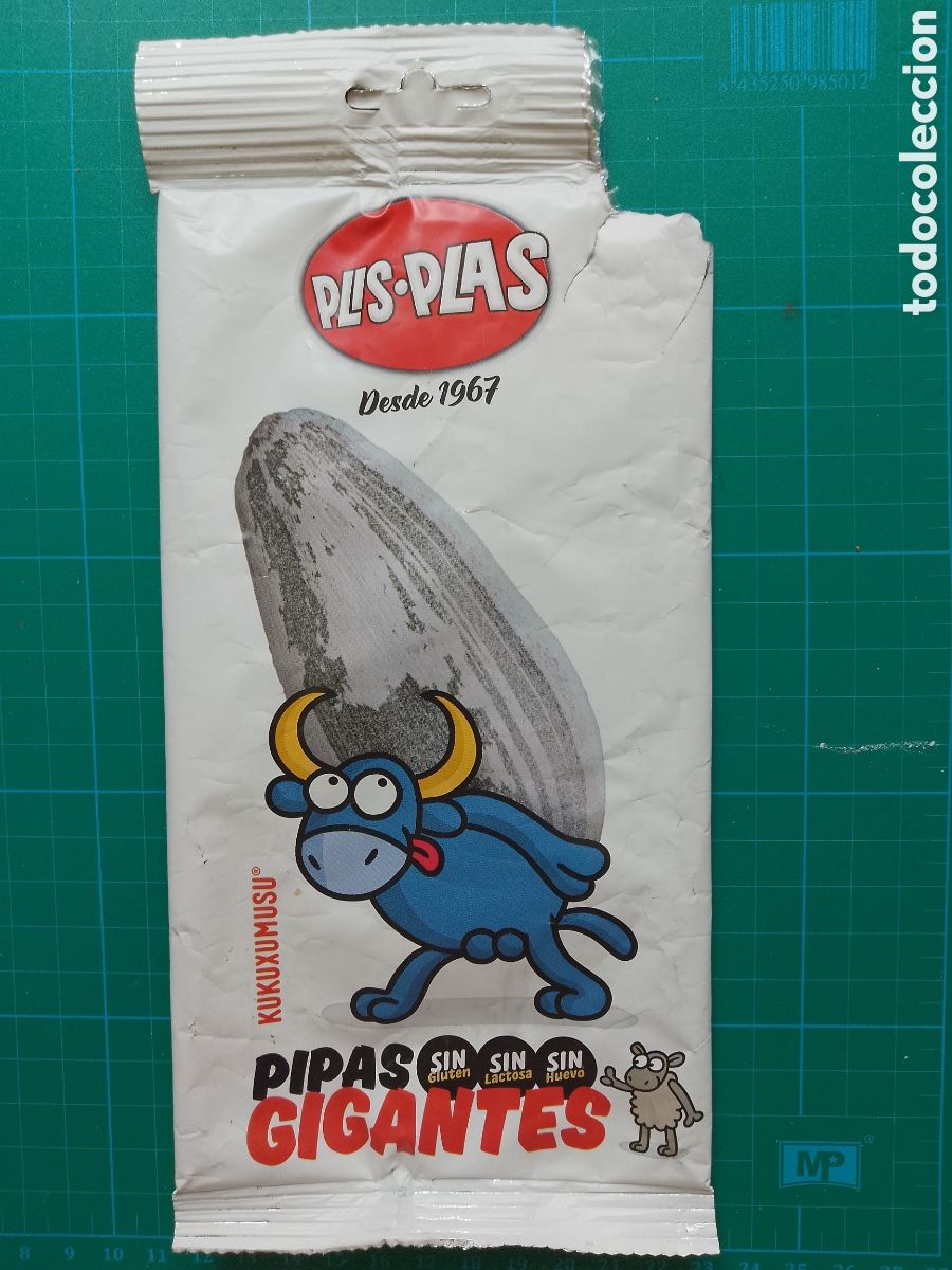 Coleccionismo: PLIS PLAS . KUKUXUMUSU . PIPAS GIGANTES . BOLSA VACIA