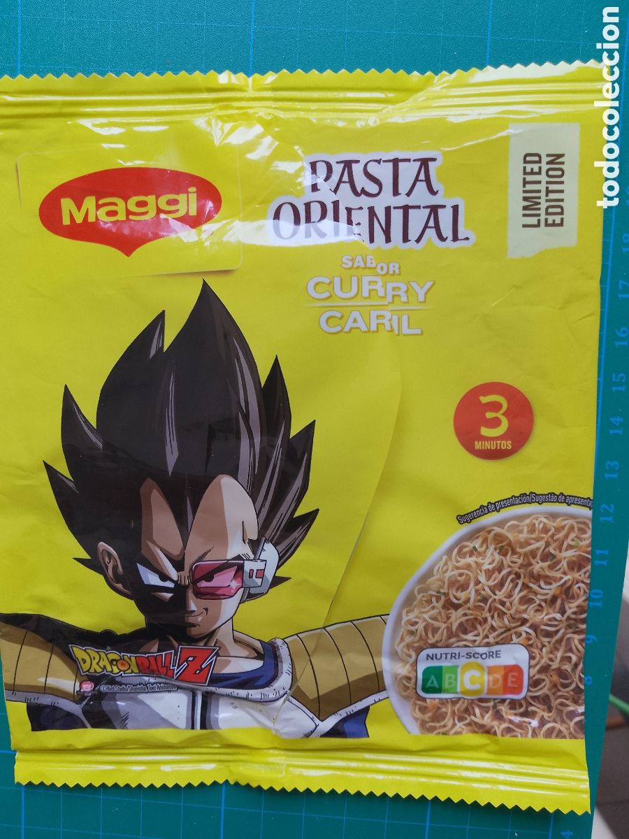 Coleccionismo: DRAGON BALL Z . LIMTED EDITION . MAGGI PASTA ORIENTAL . BOLSA VACIA