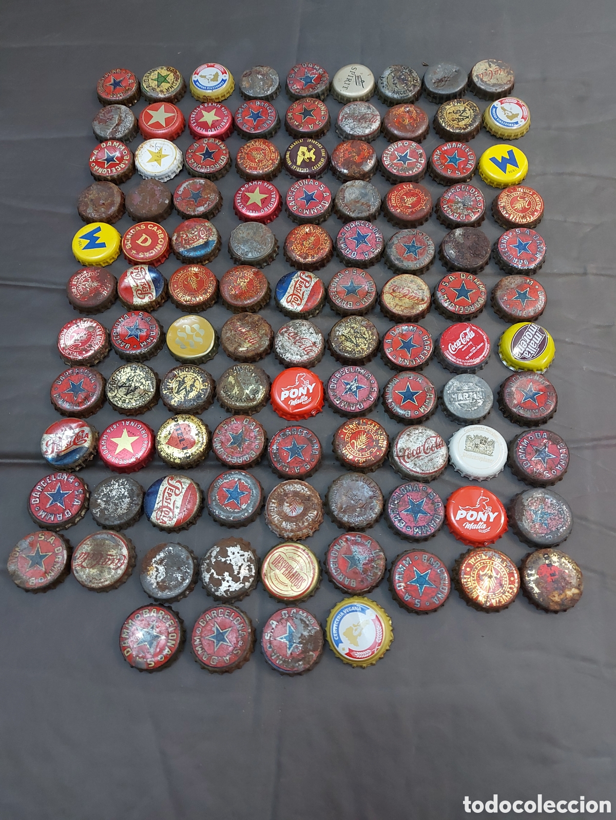 Coleccionismo: XL(III)103 CHAPAS ANTIGUAS