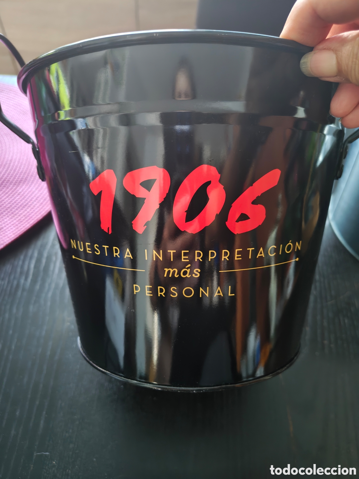 Coleccionismo: Cubos cerveza de 1906 y corona - Foto 2