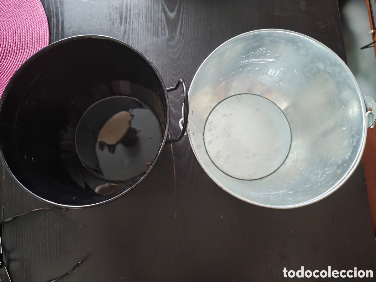 Coleccionismo: Cubos cerveza de 1906 y corona - Foto 4