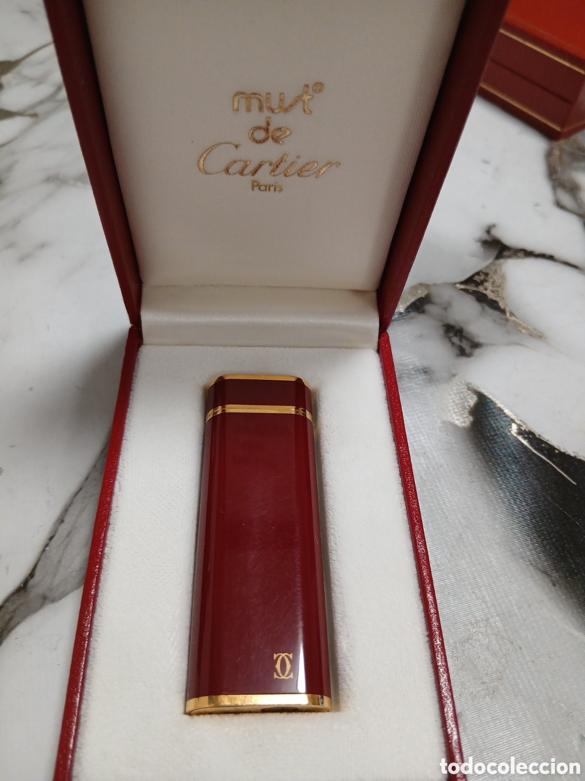 Coleccionismo: Encendedor cartier en muy buenas condiciones