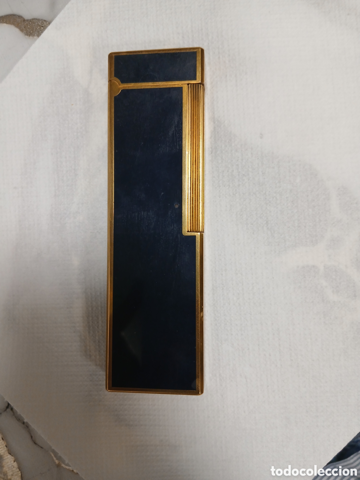 Coleccionismo: Encendedor de mesa de la marca dupont laca china