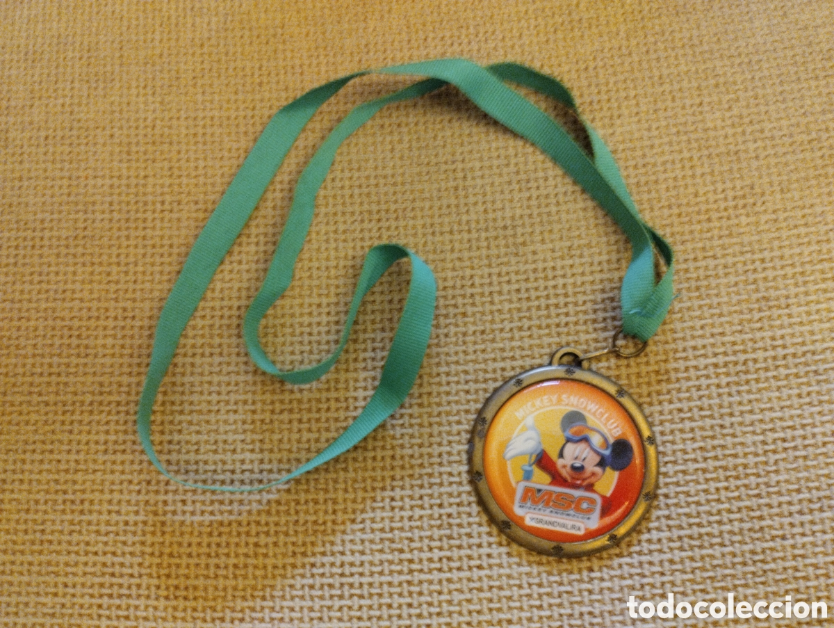 Coleccionismo: Medalla Mickey Snowclub