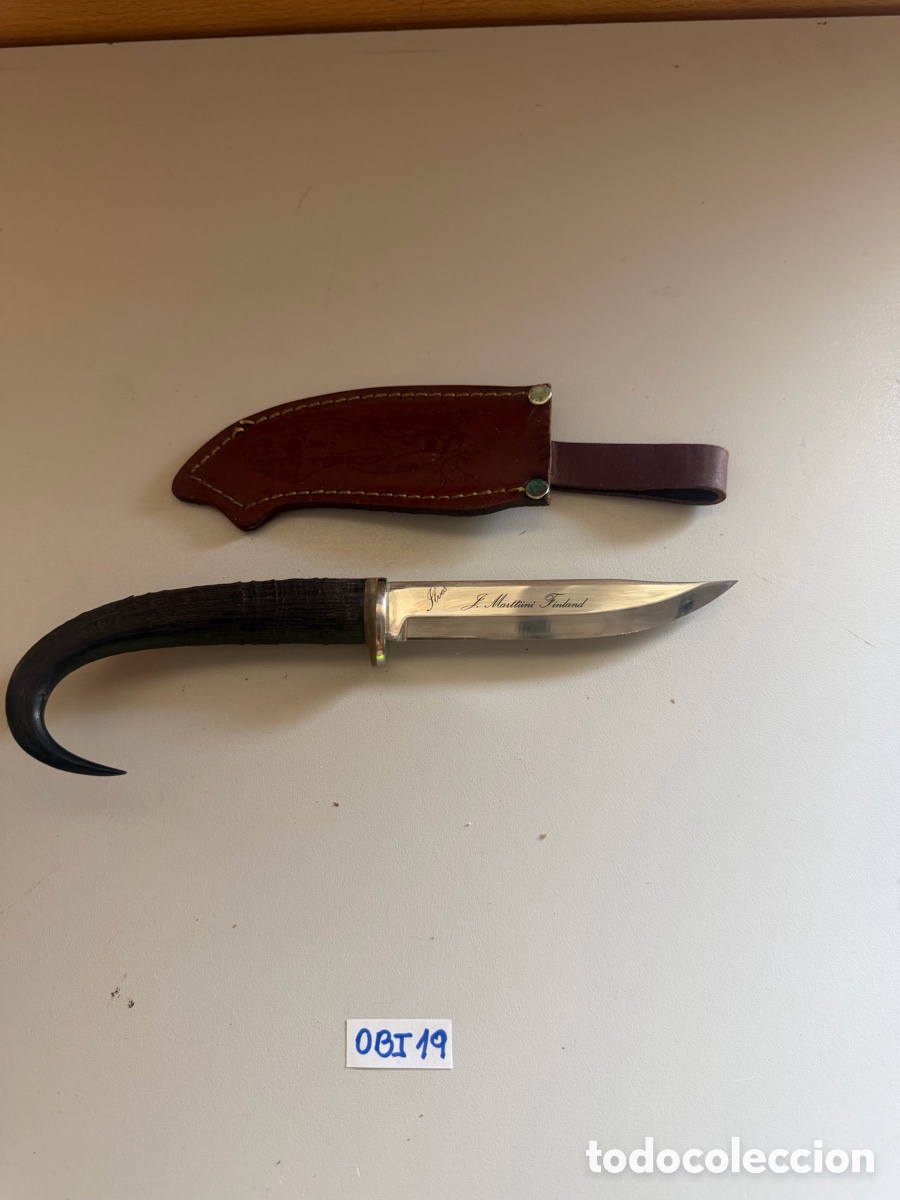 Coleccionismo: cuchillo finland&eacute;s de marca Marttiini, modelo Condor Skinner