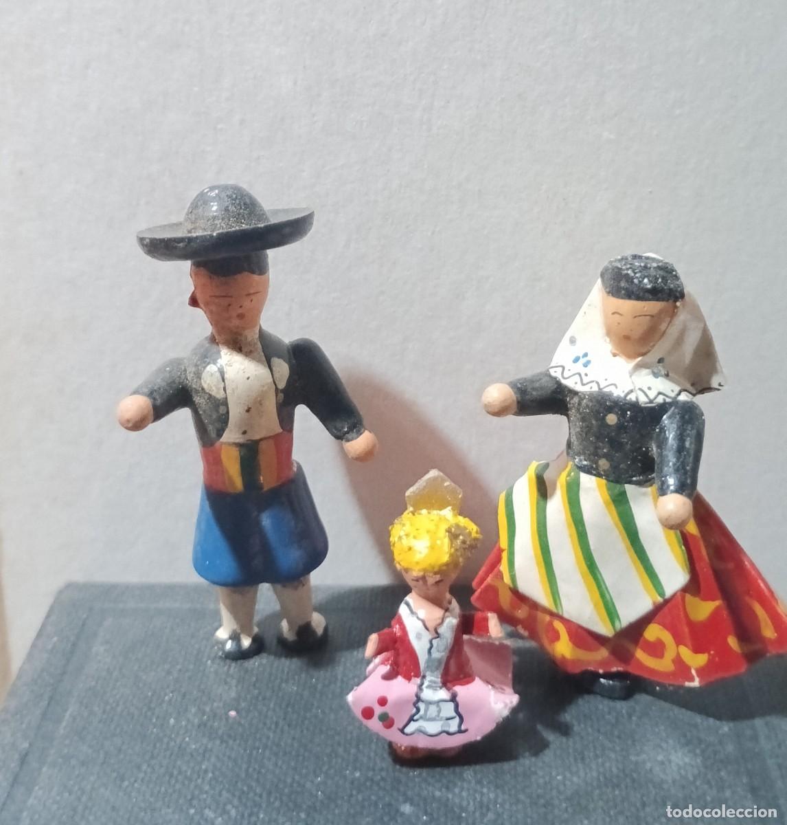 Coleccionismo: FIGAR&Oacute;-MU&Ntilde;EQUITOS DE MADERA-ARTESANIA-60,s. - Foto 2