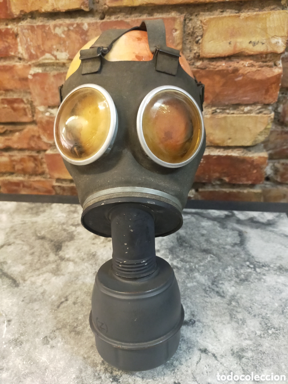 Coleccionismo: M&aacute;scara de gas vintage