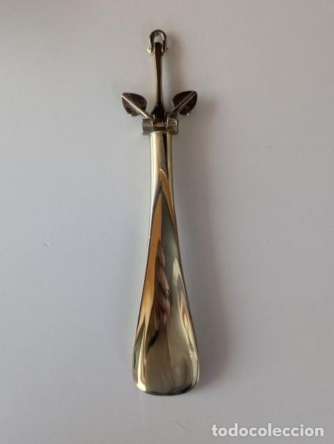 Collecting: ARTESANIA NAUTICA EN BRONCE - CALZADOR BRONCE DE 19 CM