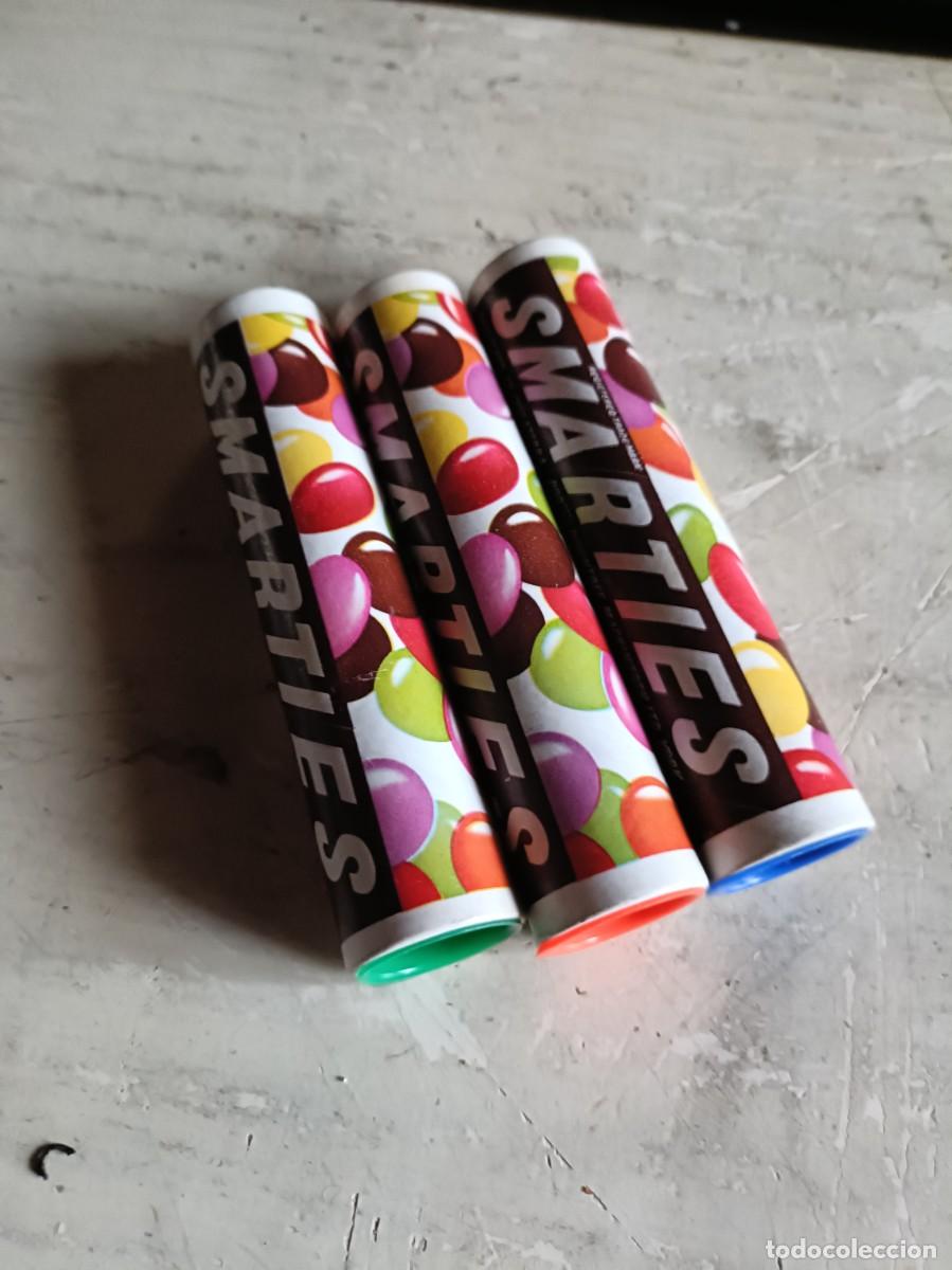Coleccionismo: SMARTIES A&Ntilde;O 89/90 ESTILO LACASITOS ENVOLTORIO RECIPIENTE CAJA