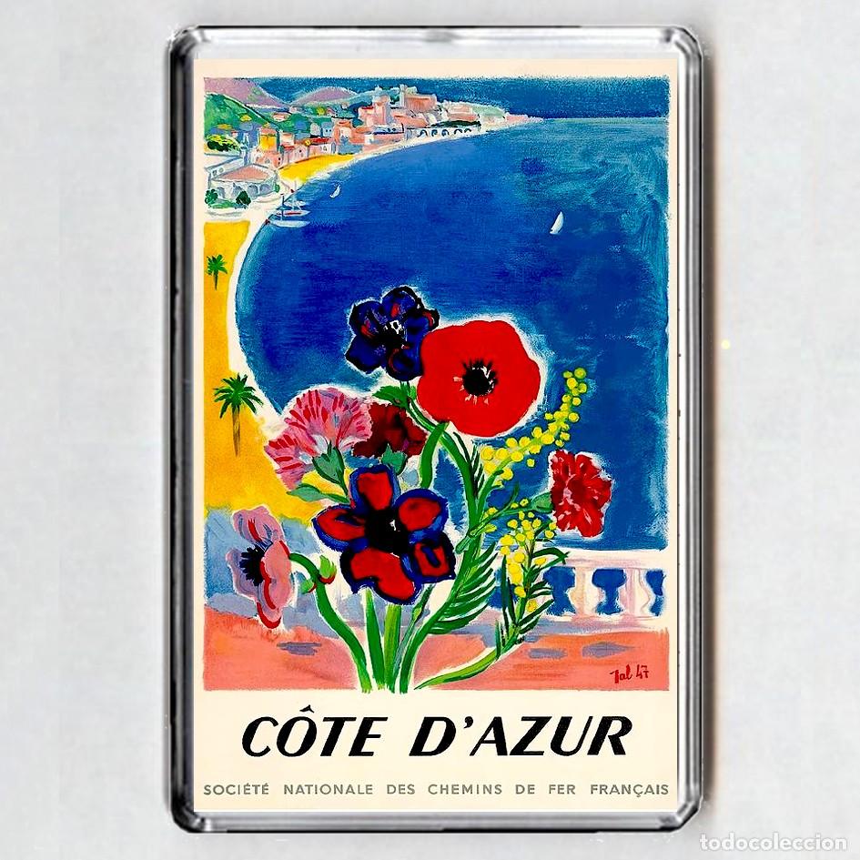 Collectionnisme: IMAN ACRILICO NEVERA - COSTA AZUL (Francia)