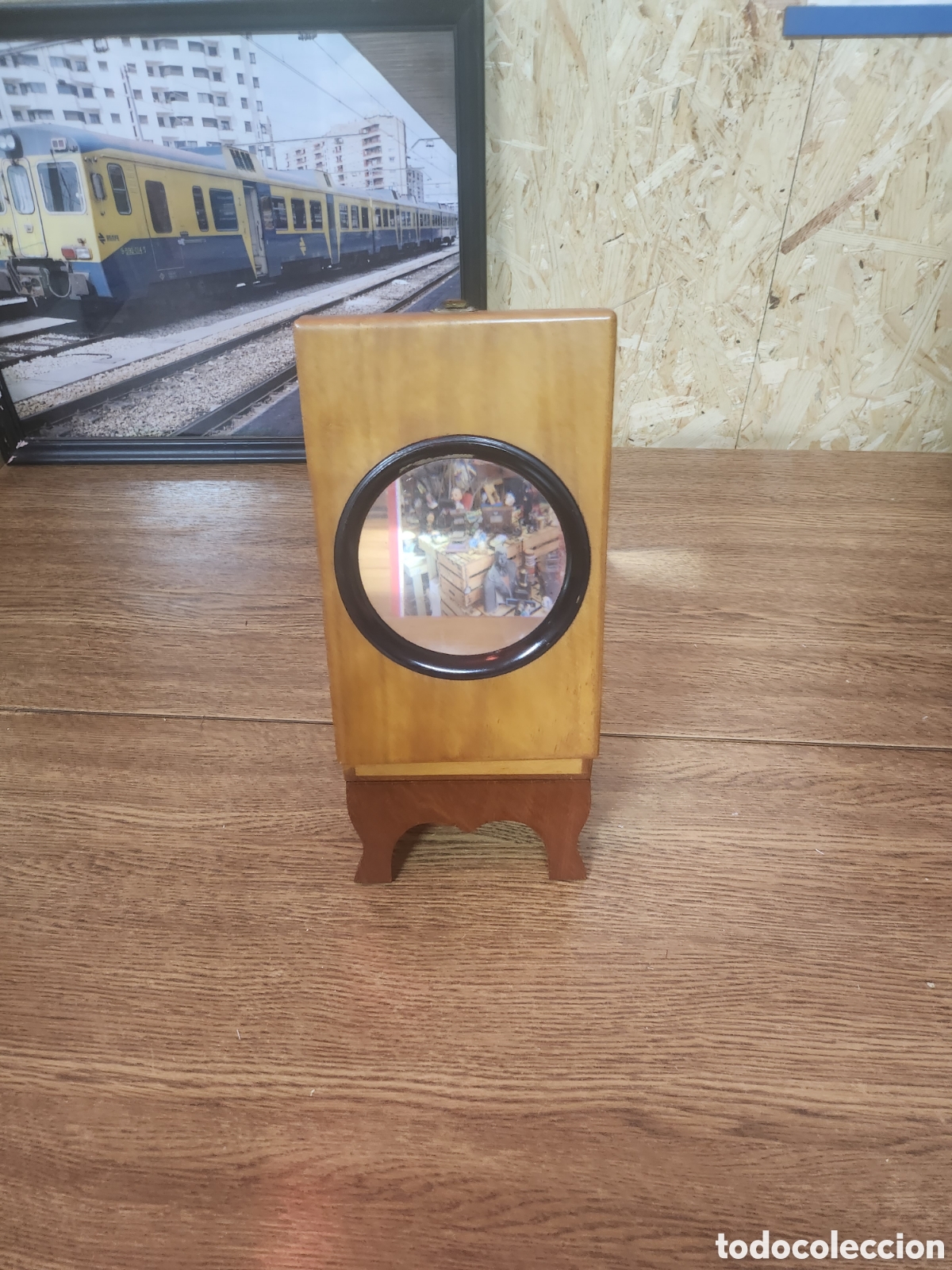 Coleccionismo: Antiguo visor grafoscopio siglo XIX