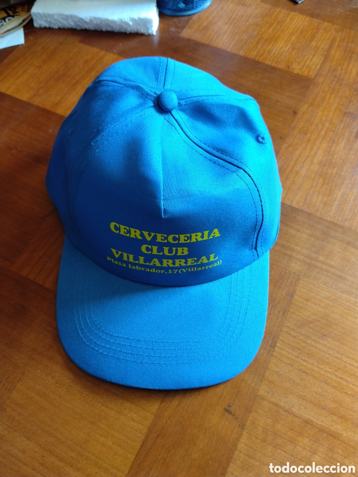 Coleccionismo: Gorra cervecer&iacute;a Club Villareal
