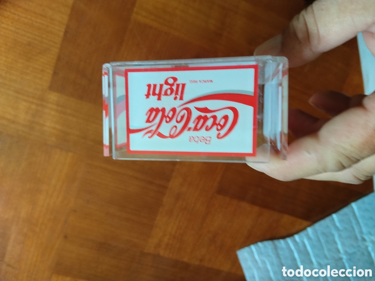 Coleccionismo: Servilletero beba Coca-Cola light - Foto 3