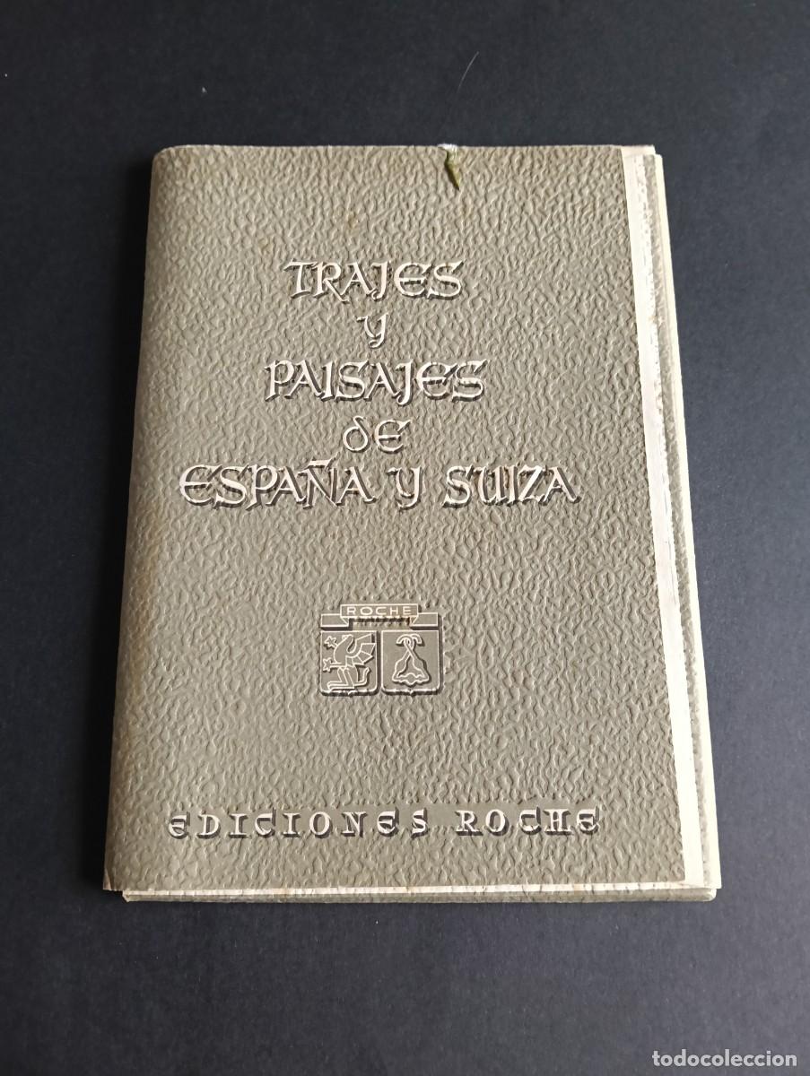 Coleccionismo: Colecci&oacute;n completa / Gran lote l&aacute;minas m&eacute;dicas publicitarias Ediciones Roche - Trajes y Paisajes de