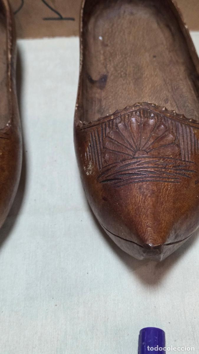 Coleccionismo: sueco de madera antiguo - Foto 2