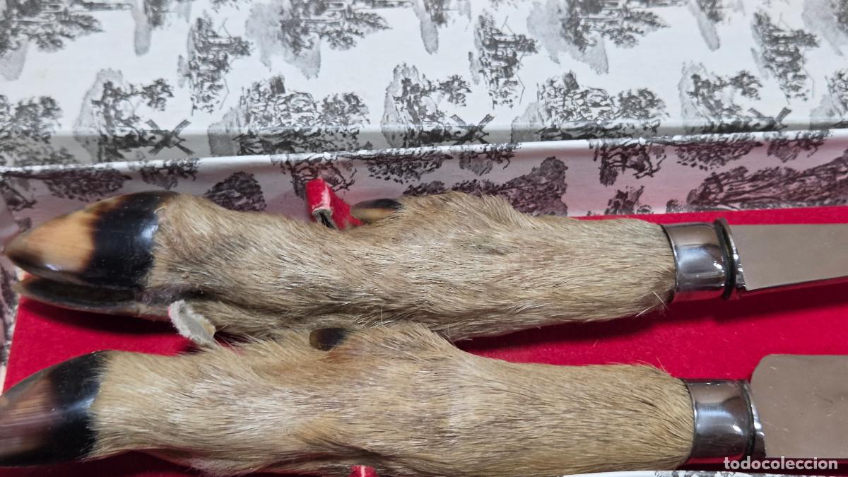 Coleccionismo: cuchillo y trinchador de caza - Foto 2