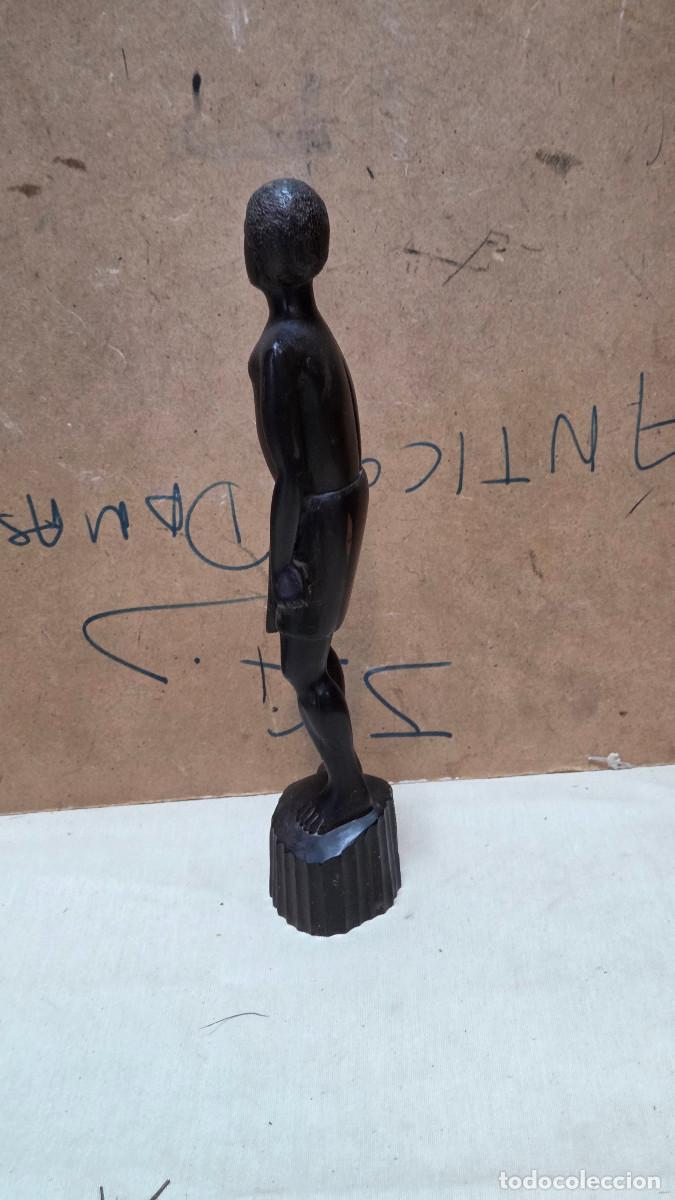 Coleccionismo: escultura de madera africana ebano - Foto 4