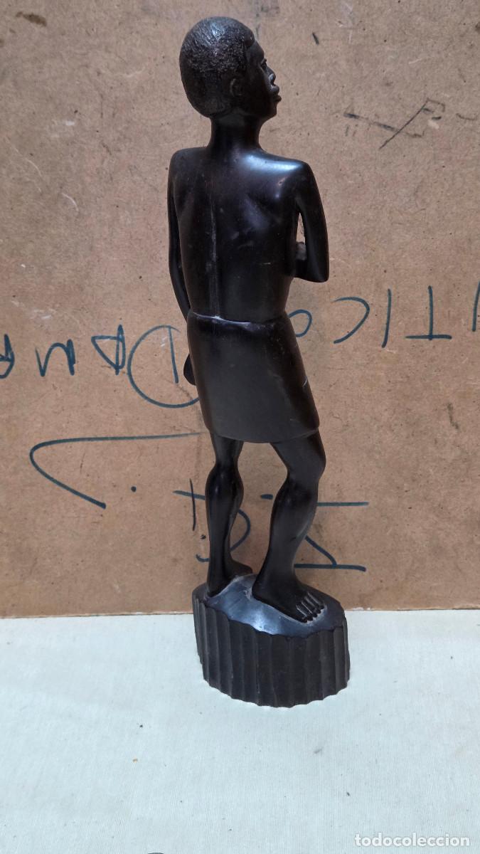 Coleccionismo: escultura de madera africana ebano - Foto 5