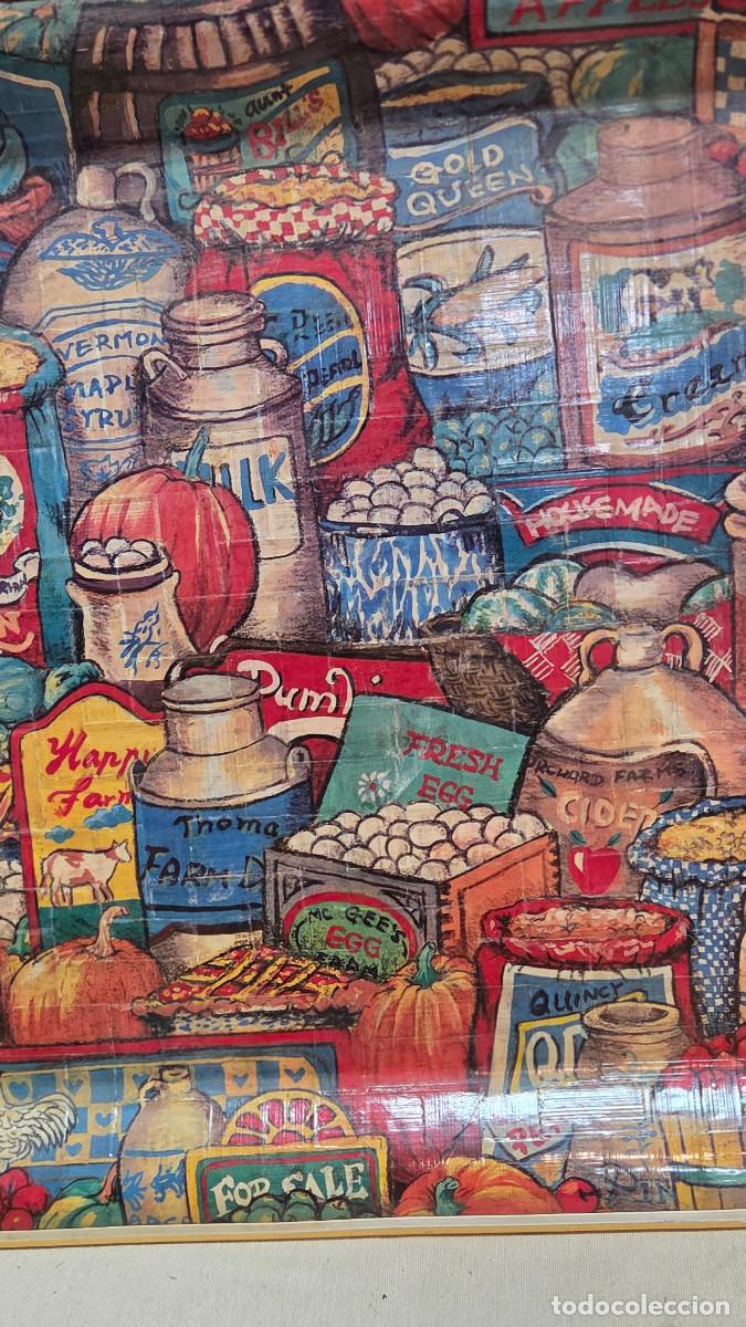 Coleccionismo: bandeja de bambu vintage - Foto 4
