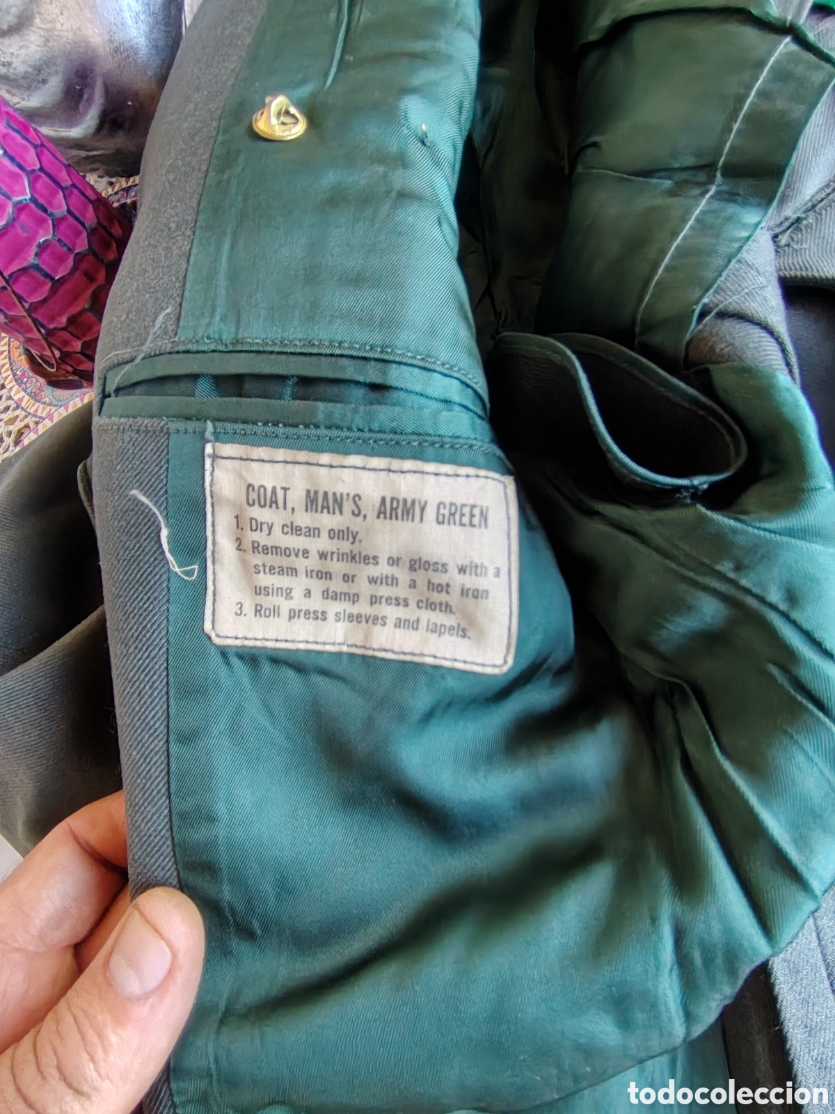 Coleccionismo: CHAQUETA MILITAR ANTIGUA EEUU - Foto 3
