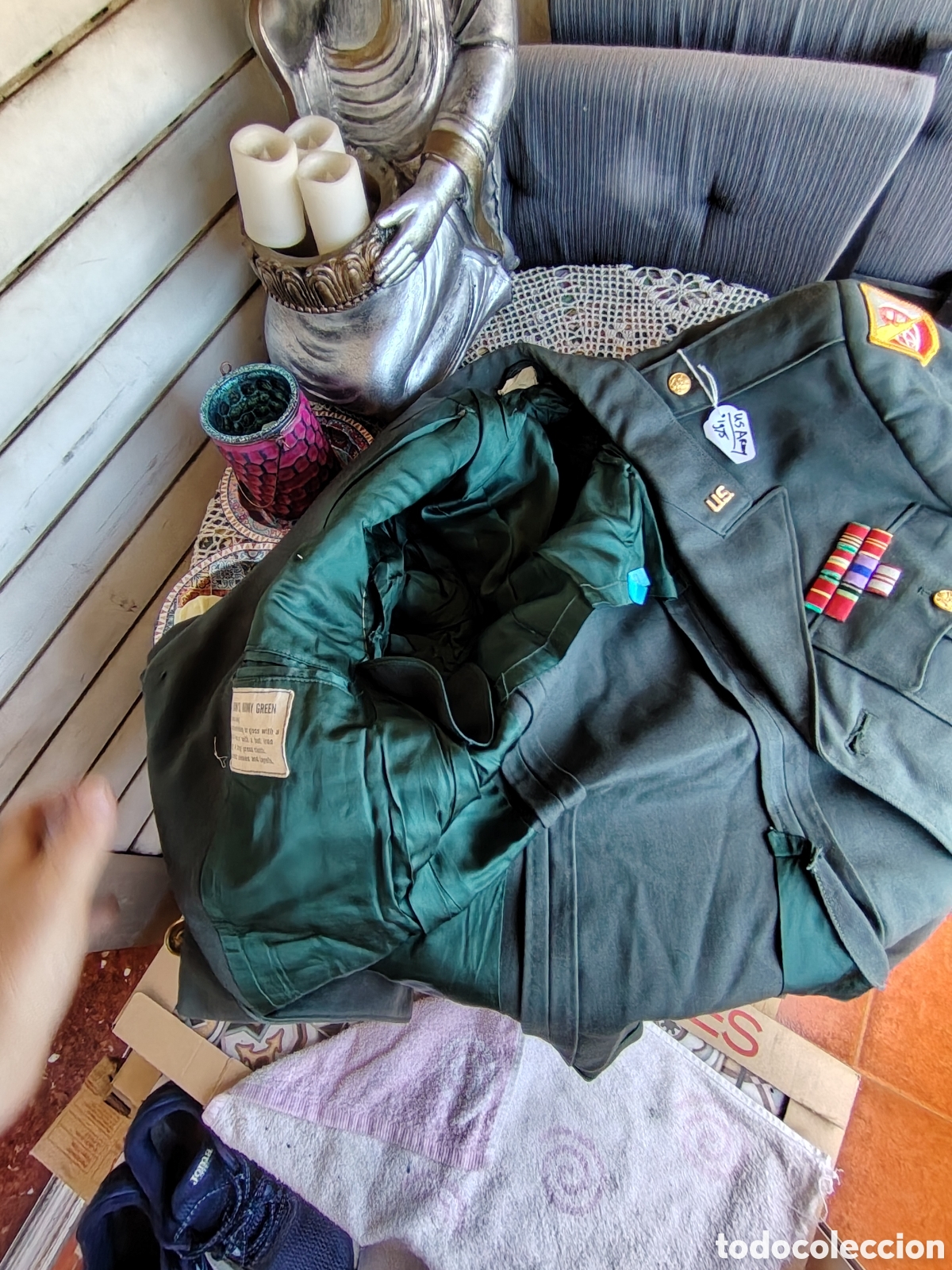 Coleccionismo: CHAQUETA MILITAR ANTIGUA EEUU - Foto 5