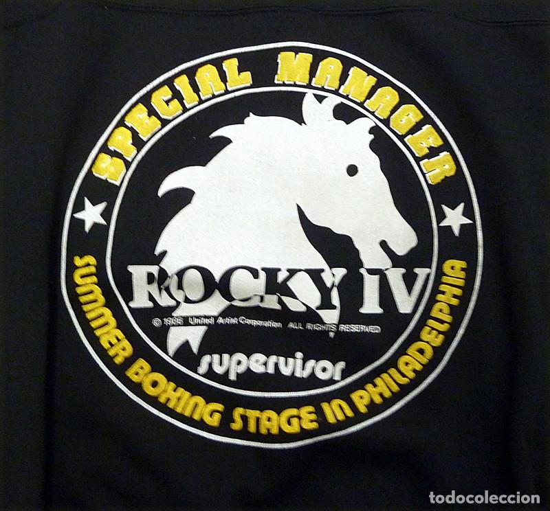 Coleccionismo: INENCONTRABLE SUDADERA PROMO &rdquo;ROCKY IV&rdquo; - 1986 - ACR&Iacute;LICO Y ALGOD&Oacute;N - SERIGRAF&Iacute;A EN RELIEVE