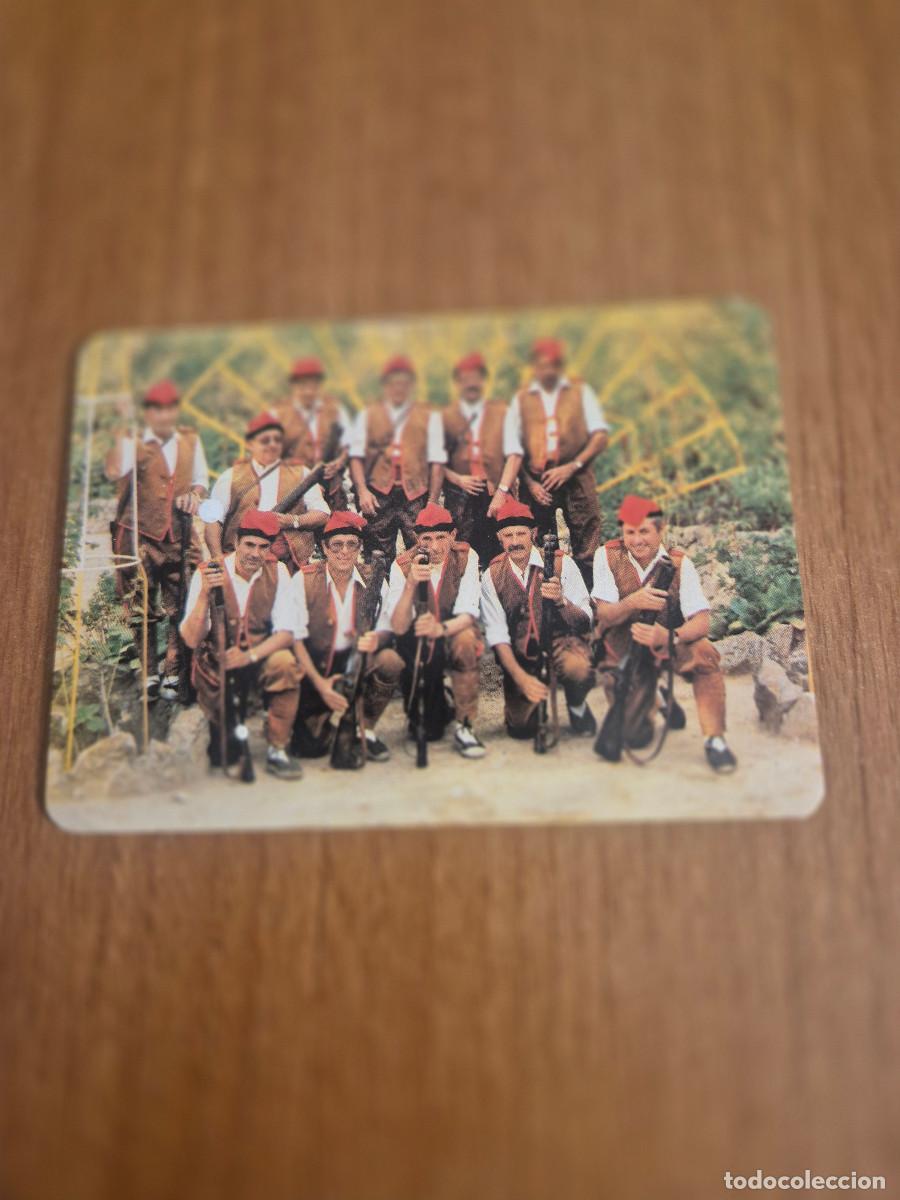 Coleccionismo: TARJETA DE VISITA - GRUP FOLKLORIC ELS TRABUCAIRES - SOLSONA (LLEIDA)