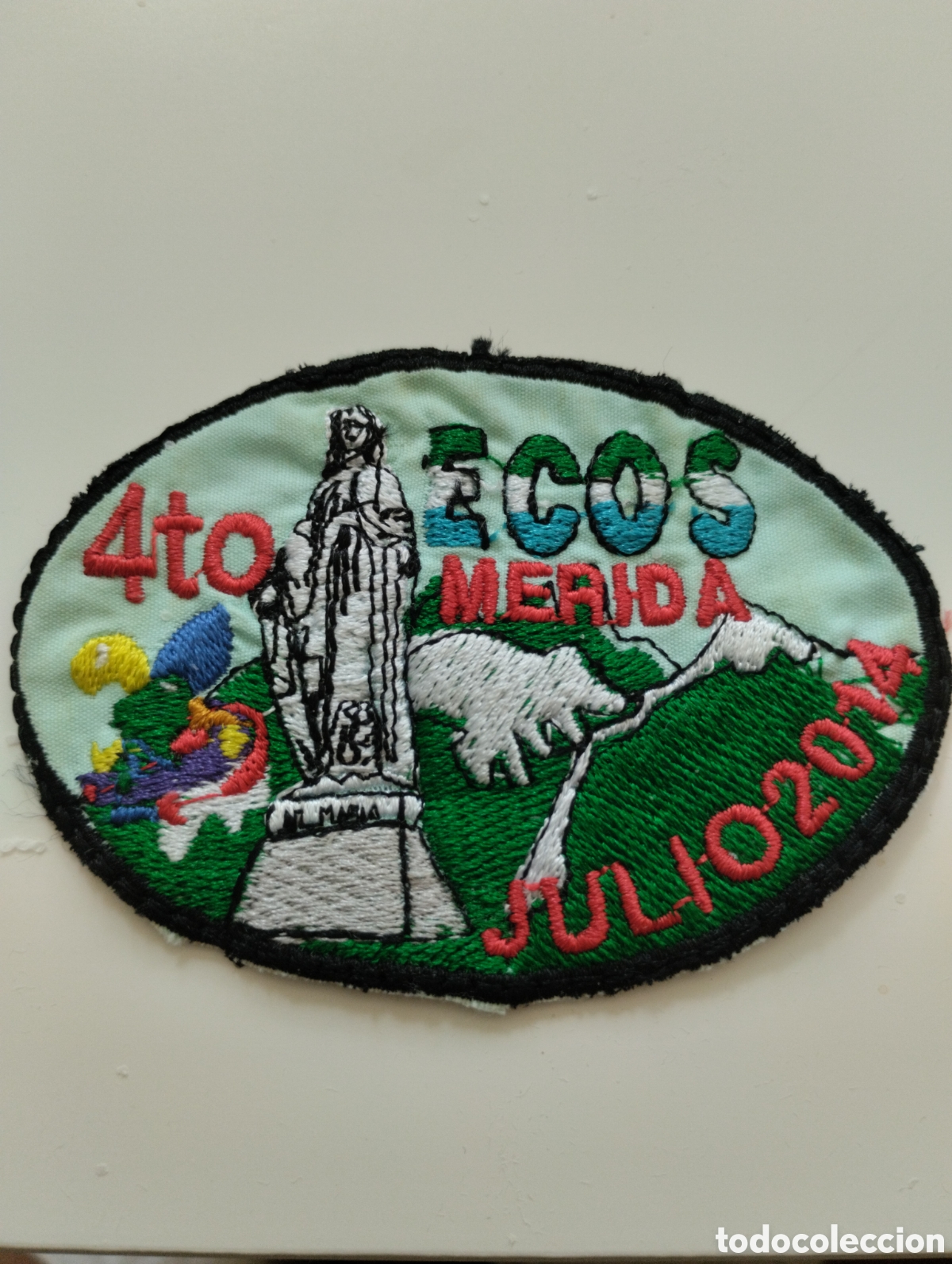 Coleccionismo: Insignia oficial del 4to ECOS M&eacute;rida