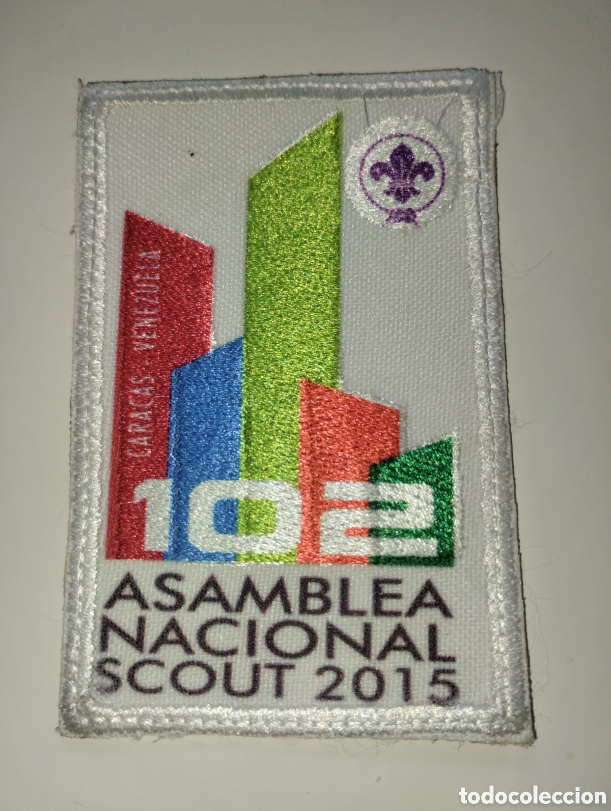 Coleccionismo: Insignia oficial de la 102 edici&oacute;n de la Asamblea Nacional Scout