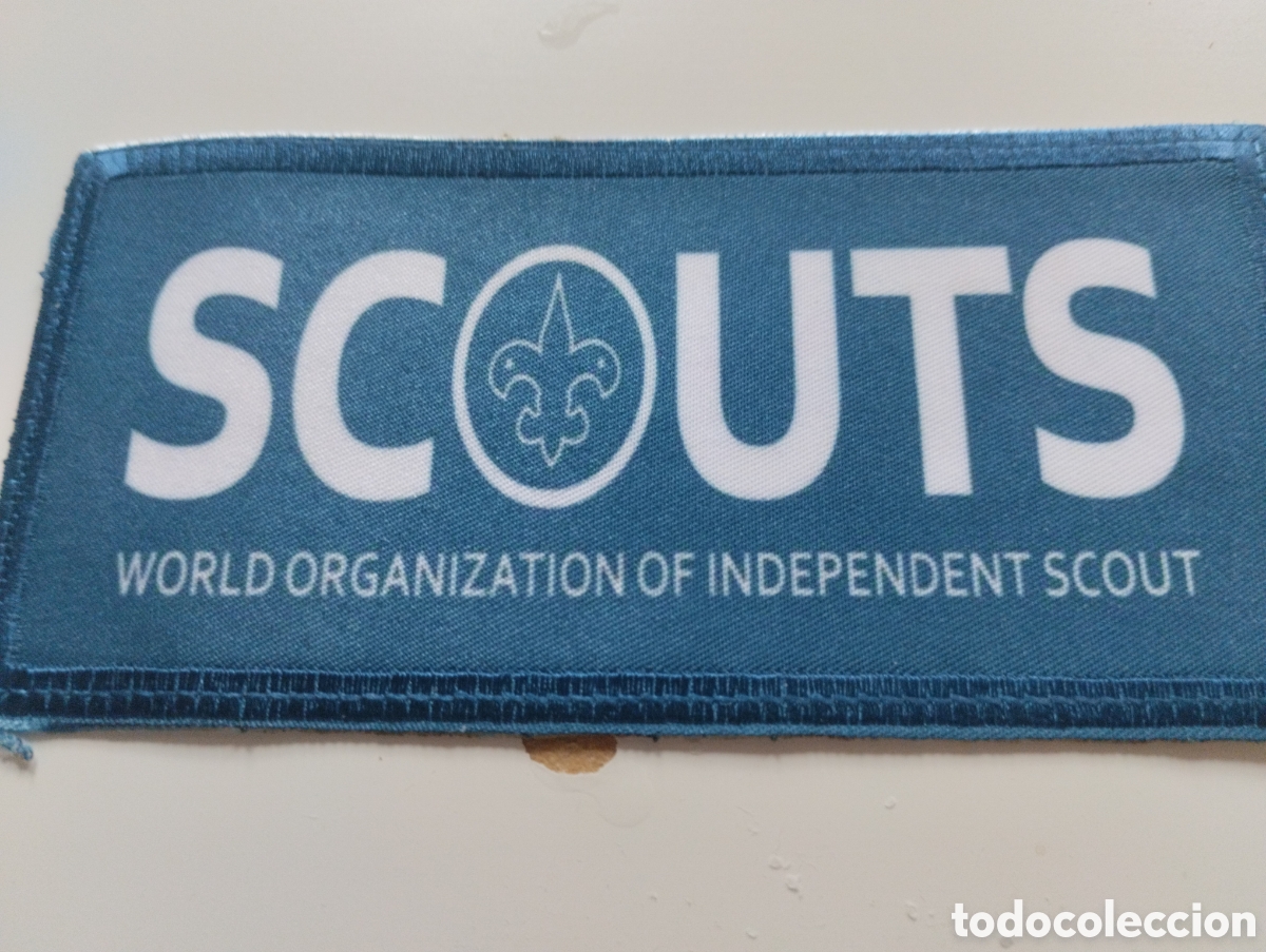 Coleccionismo: Insignia para chaquetas de la organizaci&oacute;n mundial de scouts Independientes WOIS