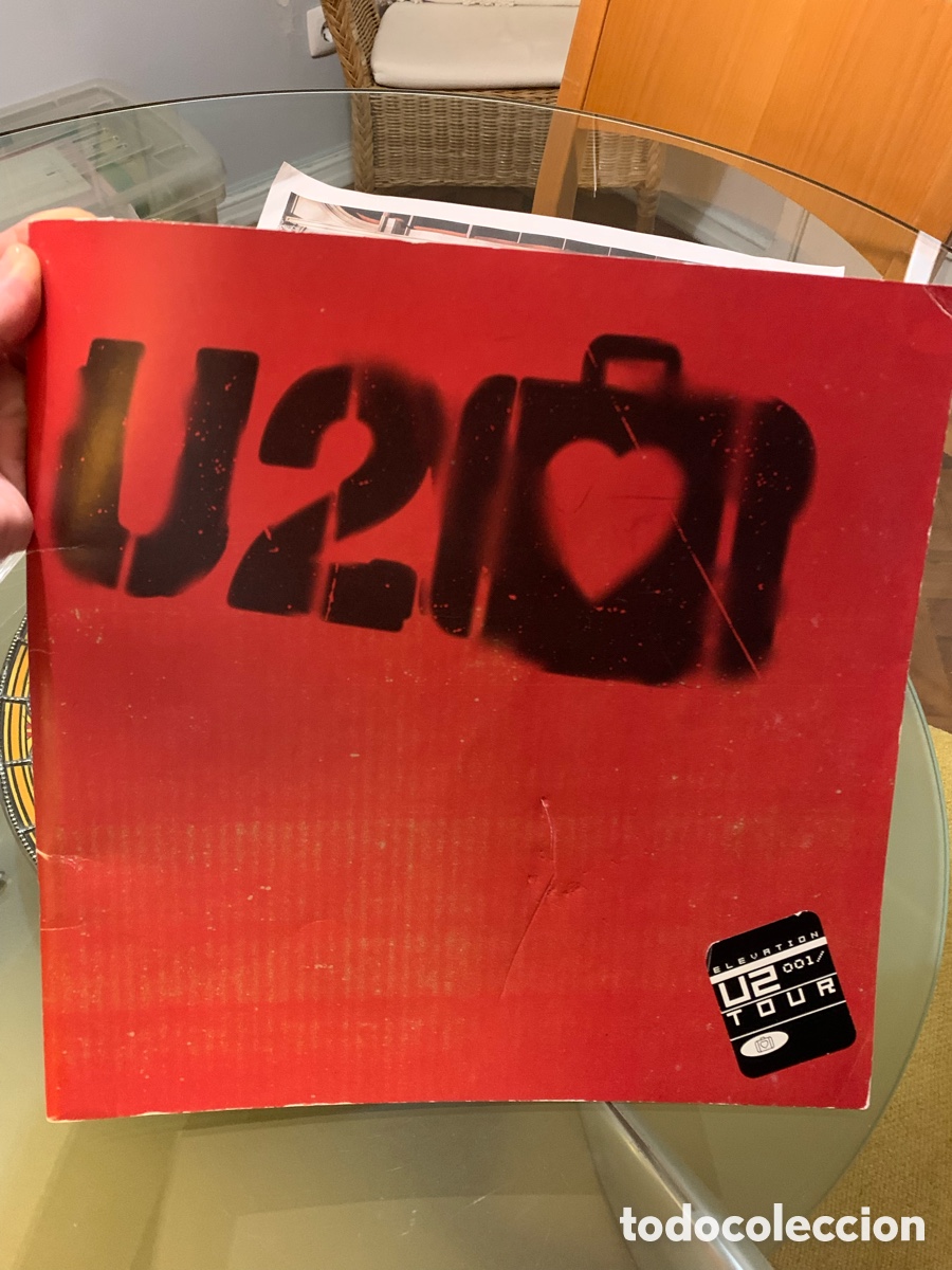 Coleccionismo: Programa Tour U2 Elevation 2001