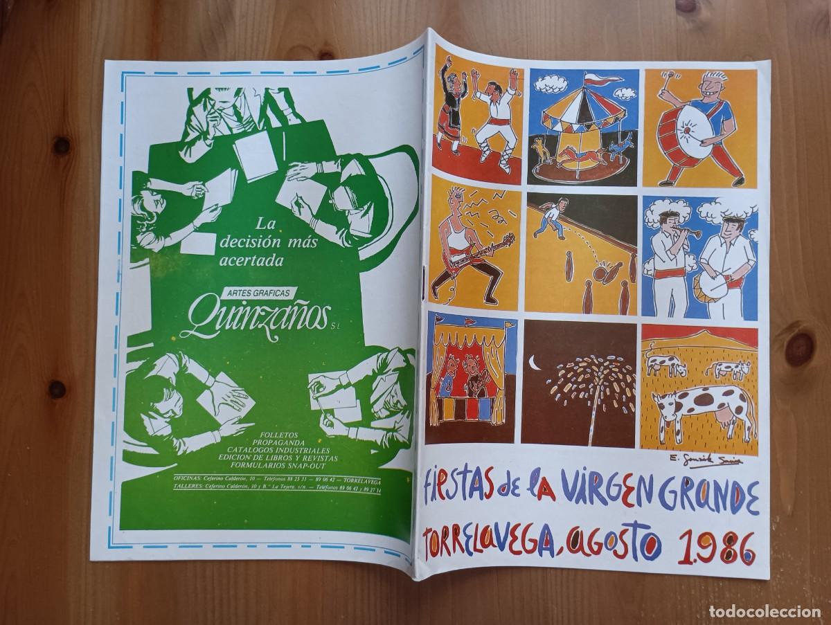 Coleccionismo: PROGRAMA FIESTAS TORRELAVEGA 1986