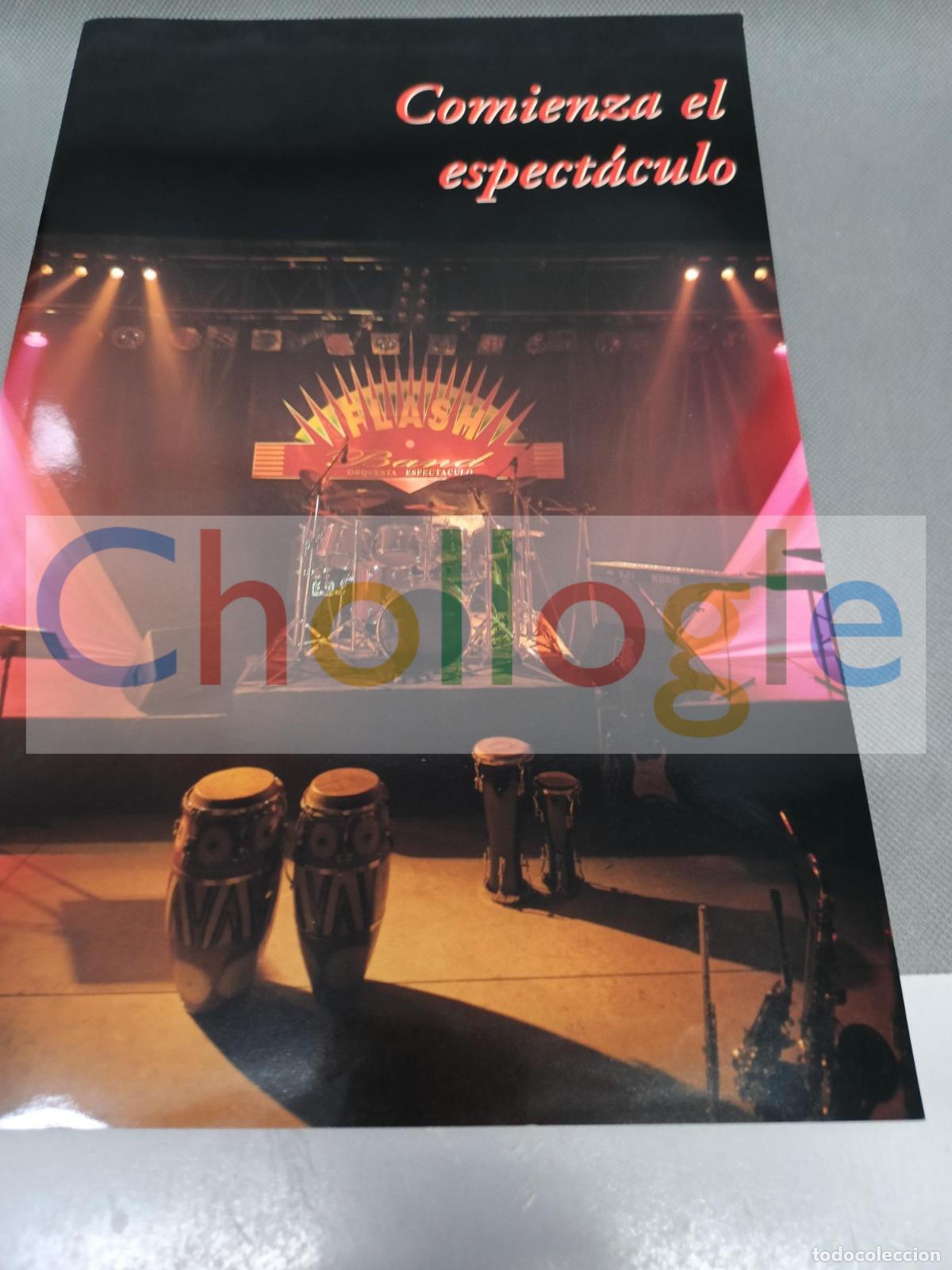 Collectionnisme: Flash Band catalogo promocional 8 paginas