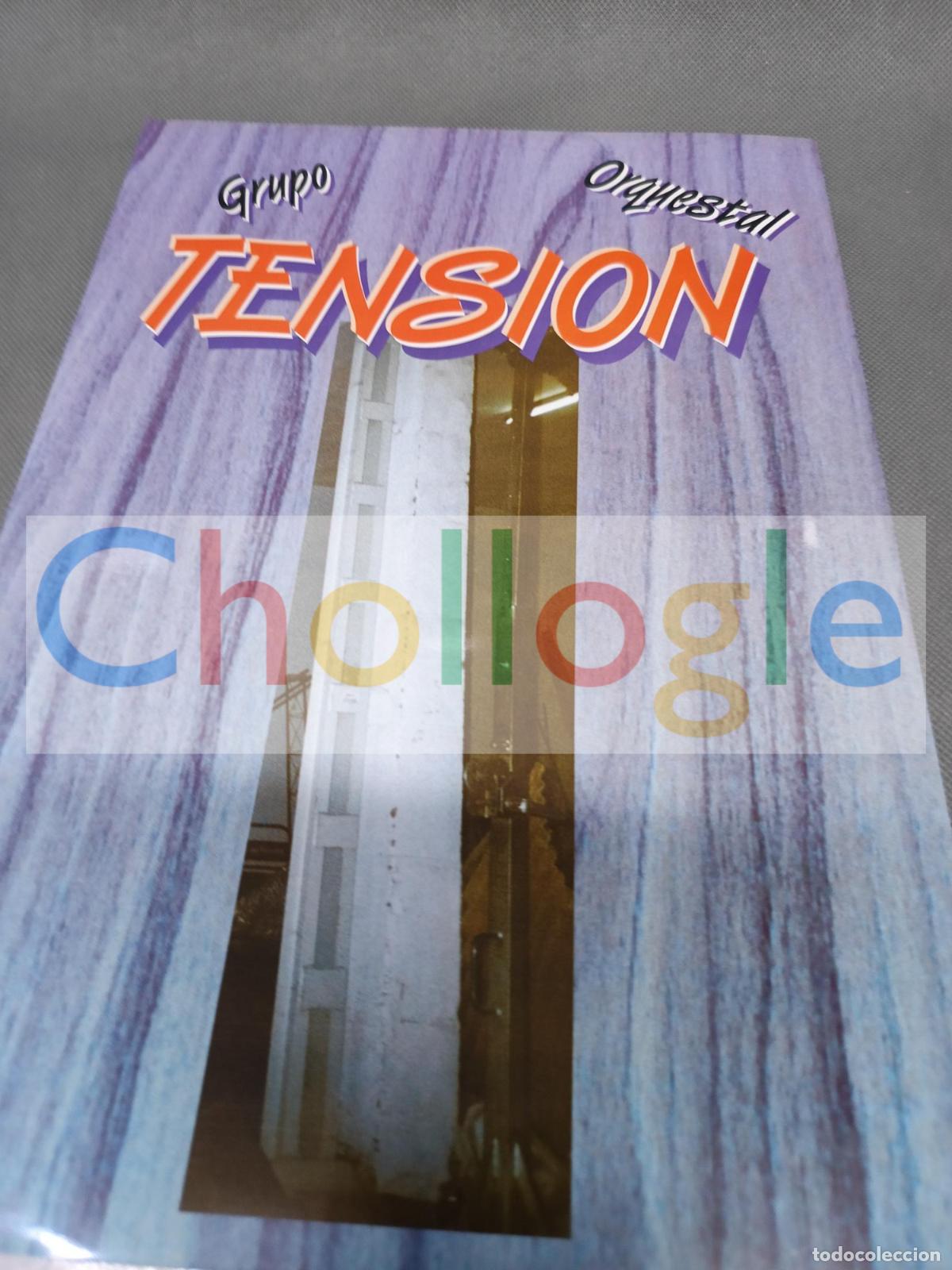 Collectionnisme: Grupo Tensi&oacute;n cat&aacute;logo promocional