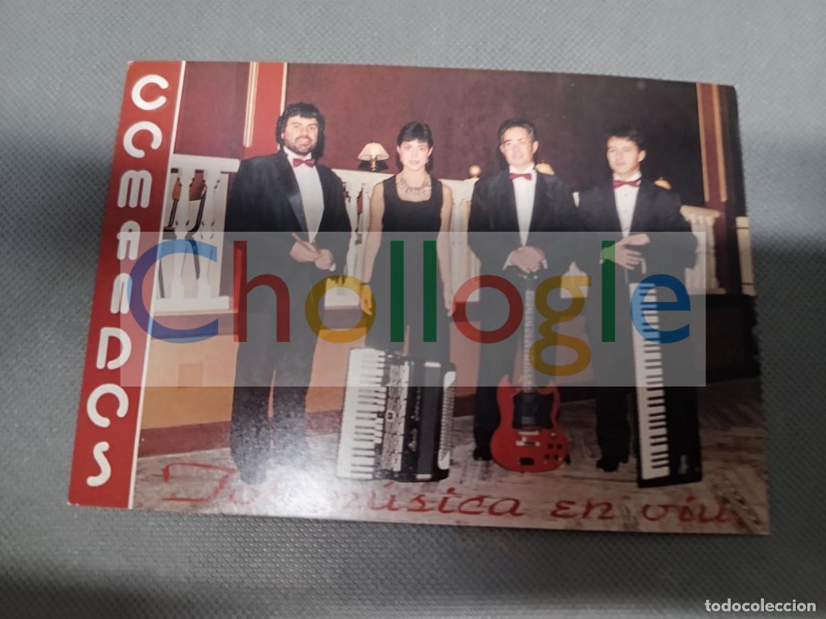 Coleccionismo: Comandos postal baile ball musica