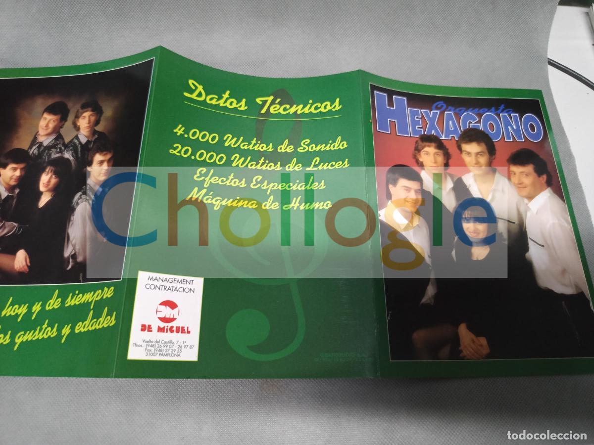 Coleccionismo: Hexagono de miguel orquesta triptico promocional